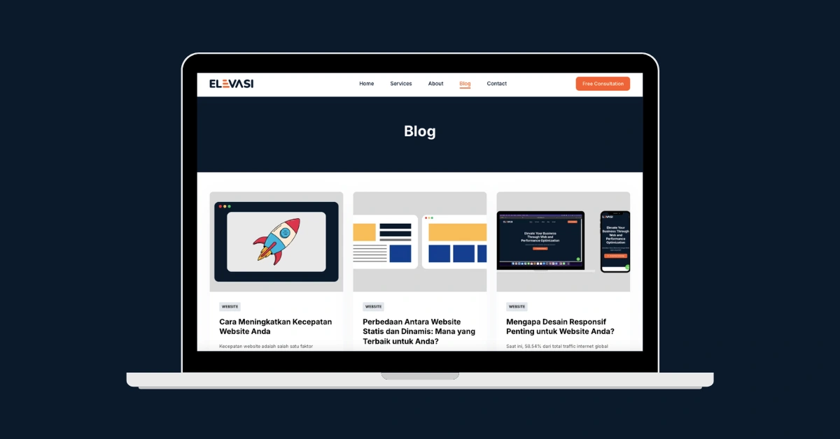 pentingnya blog untuk website bisnis